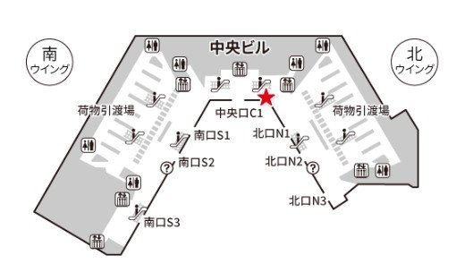WiFiBOXのマップ