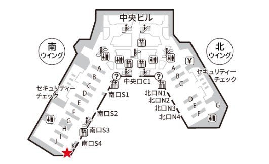 WiFiBOXのマップ
