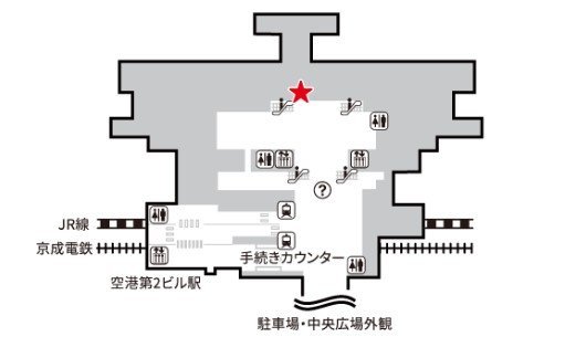 WiFiBOXのマップ