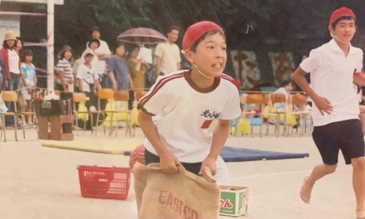 幼少期の中村選手選手