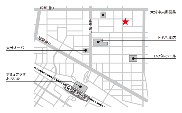 ハニカムプラザ　場所地図