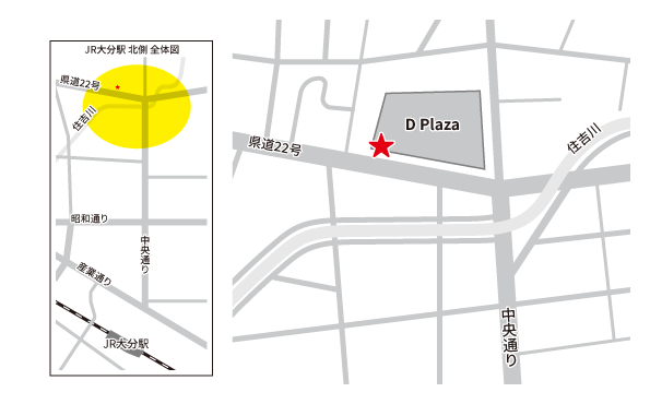 新川バスセンター　場所地図