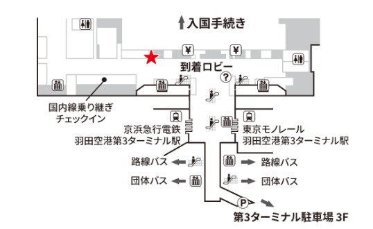 WiFiBOXのマップ