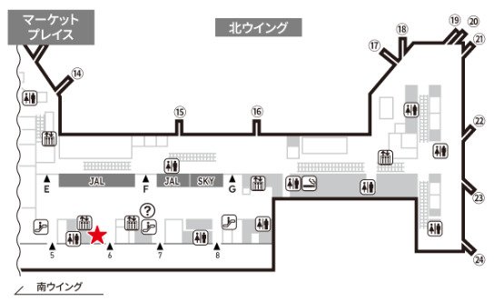 WiFiBOXのマップ