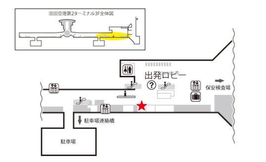 WiFiBOXのマップ