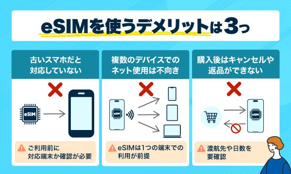 デメリットのロゴ